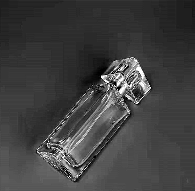 40ml triangle perfume sprayer glass bottle