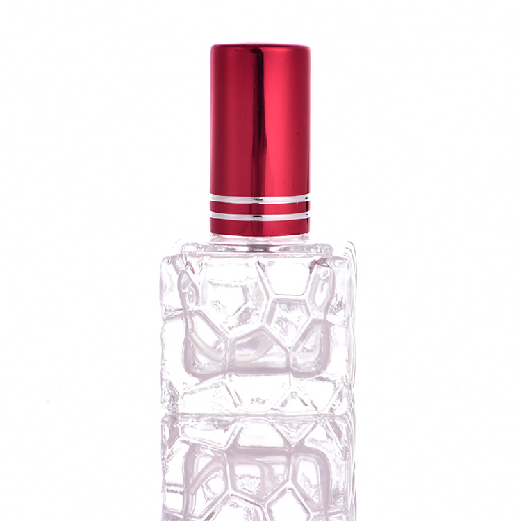 5ml 10ml square shaped glass perfume bottle