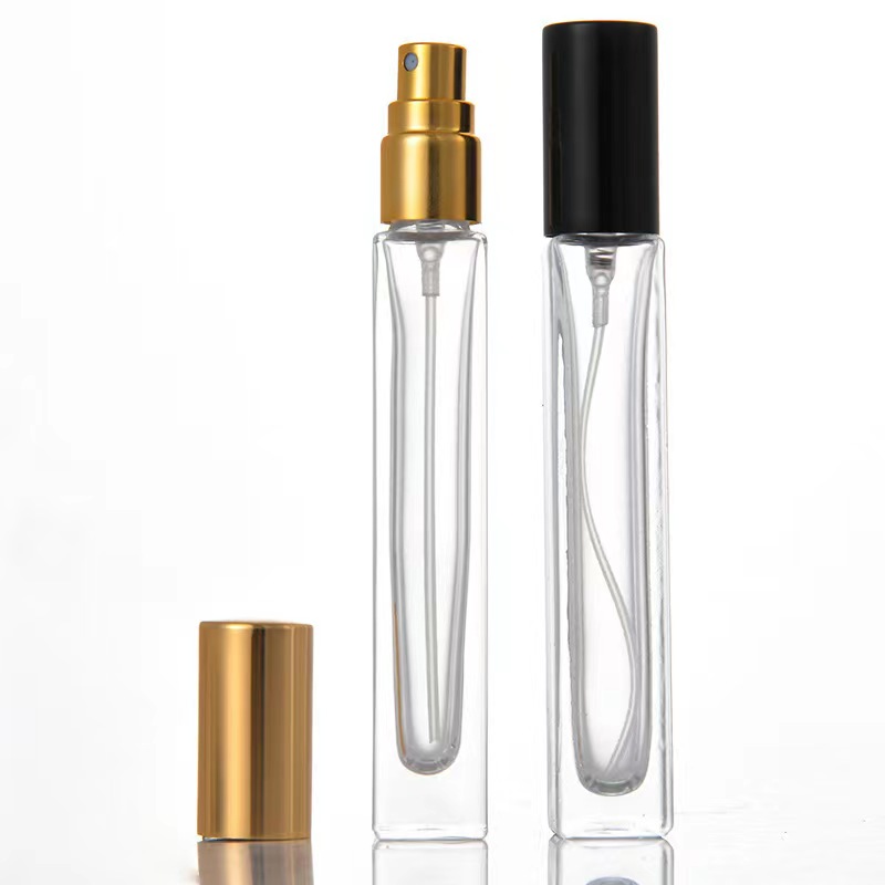 10ml square shaped glass perfume bottle