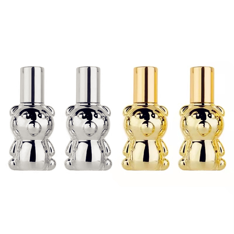 10ml bear shaped glass perfume bottle