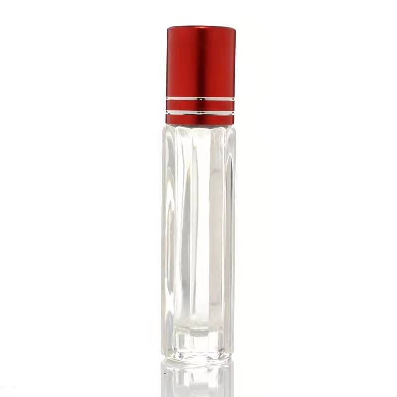 10ml glass fragrance bottle with roll ball