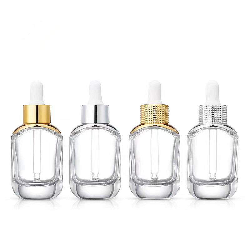 30ml fancy serum dropper glass bottle