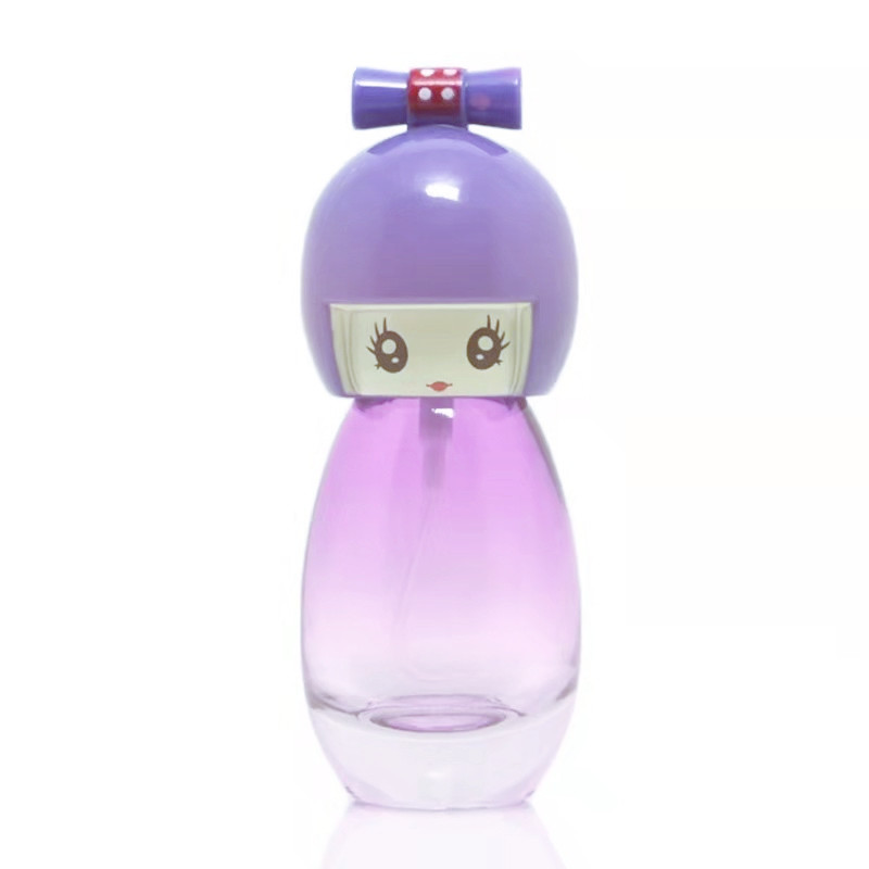 20ml doll shaped scent glass bottle