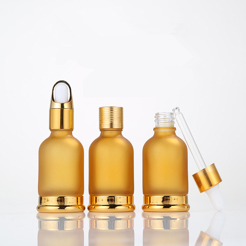 20ml gold essential oil glass bottle