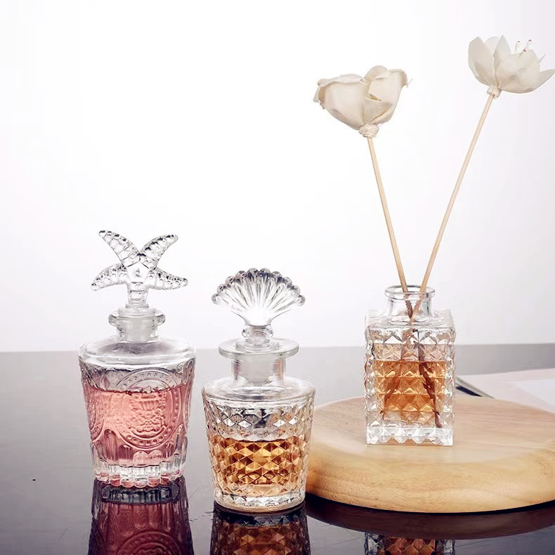 130ml fragrance reed diffuser glass bottles