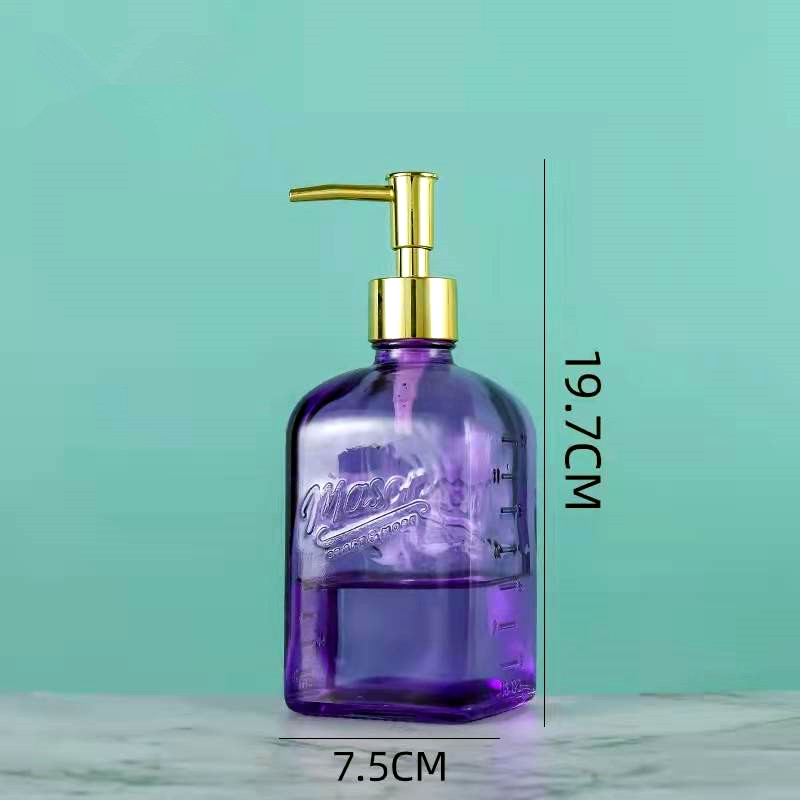 400ml glass lotion bottle