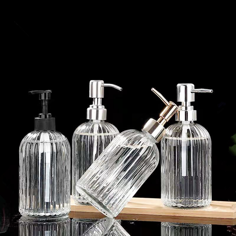 500ml hand washing glass bottle