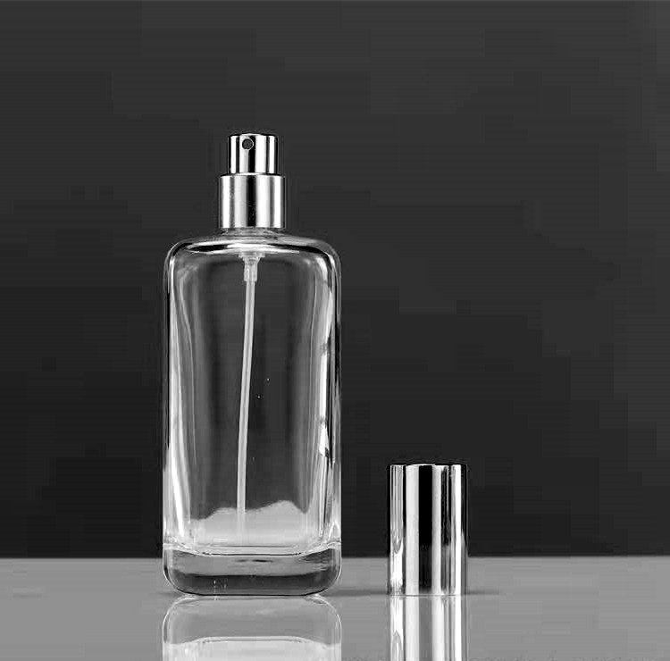 30ml 50ml 100ml glass perfume bottle with screw sprayer