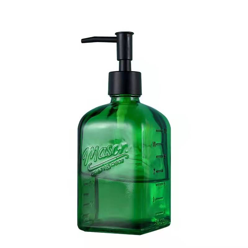 400ml glass lotion bottle