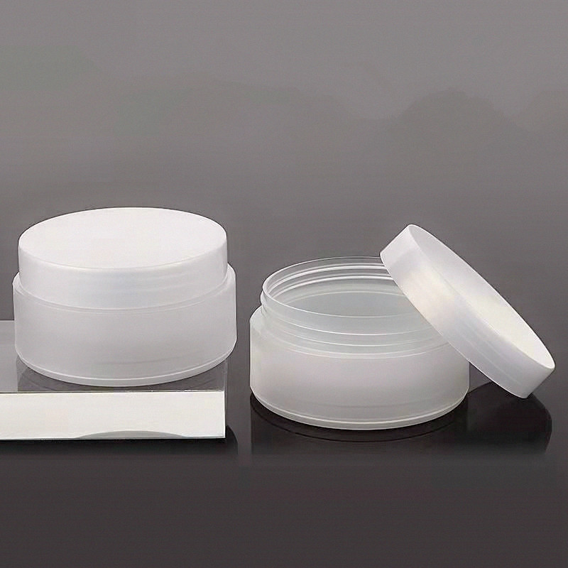 100g 50ml frosted cream PET jar