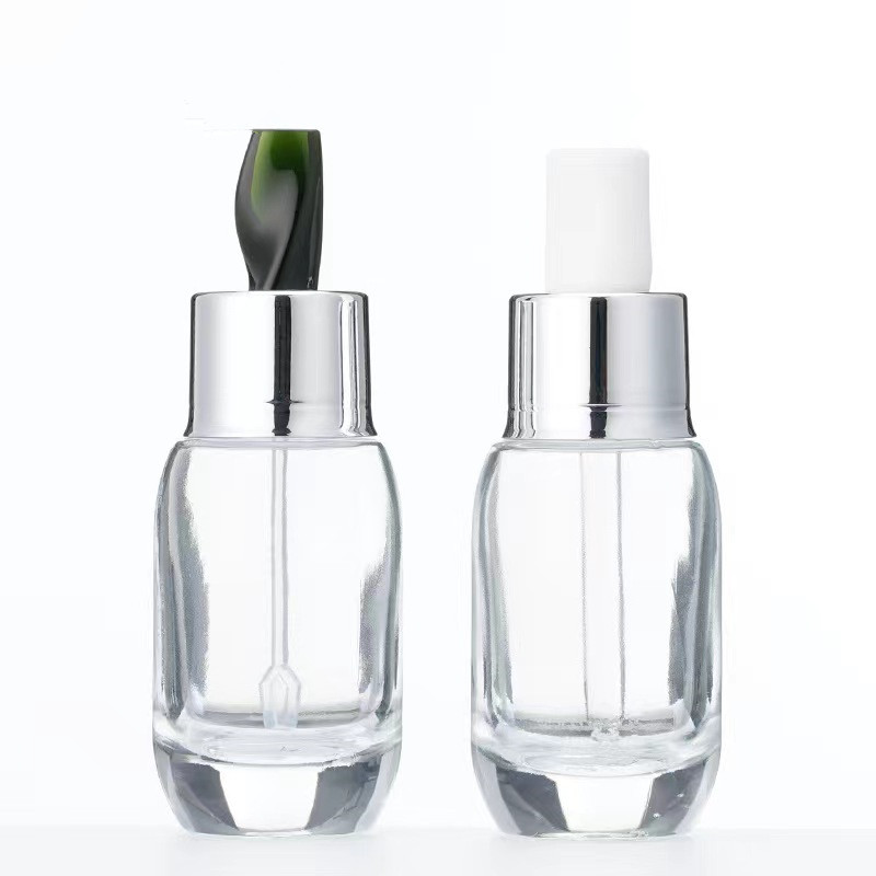 15ml 30ml 50ml serum dropper glass bottle