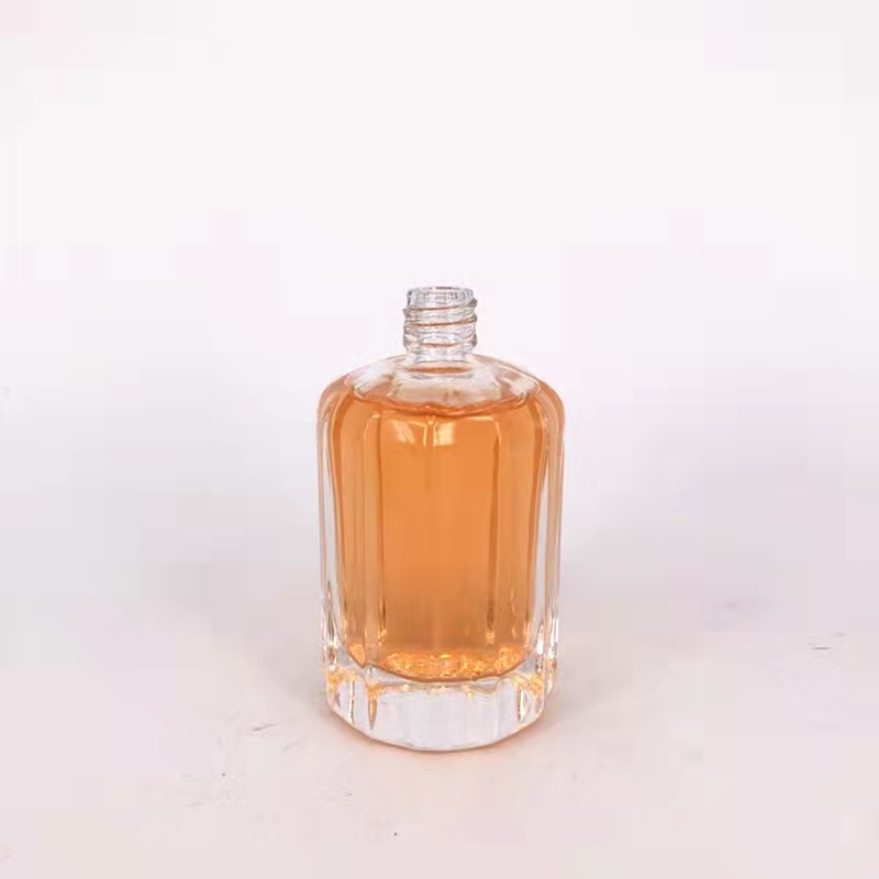 100ml glass perfume sprayer bottle with airbag sprayer