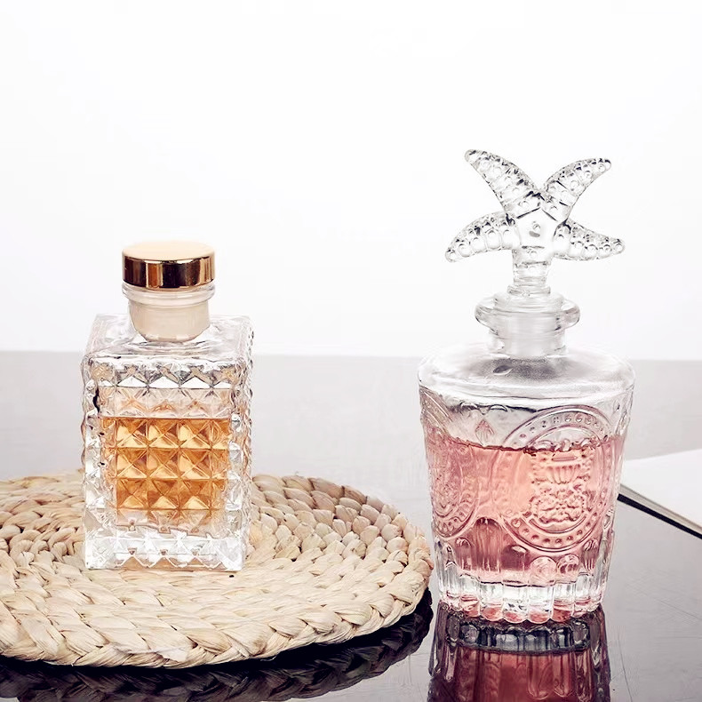 130ml fragrance reed diffuser glass bottles