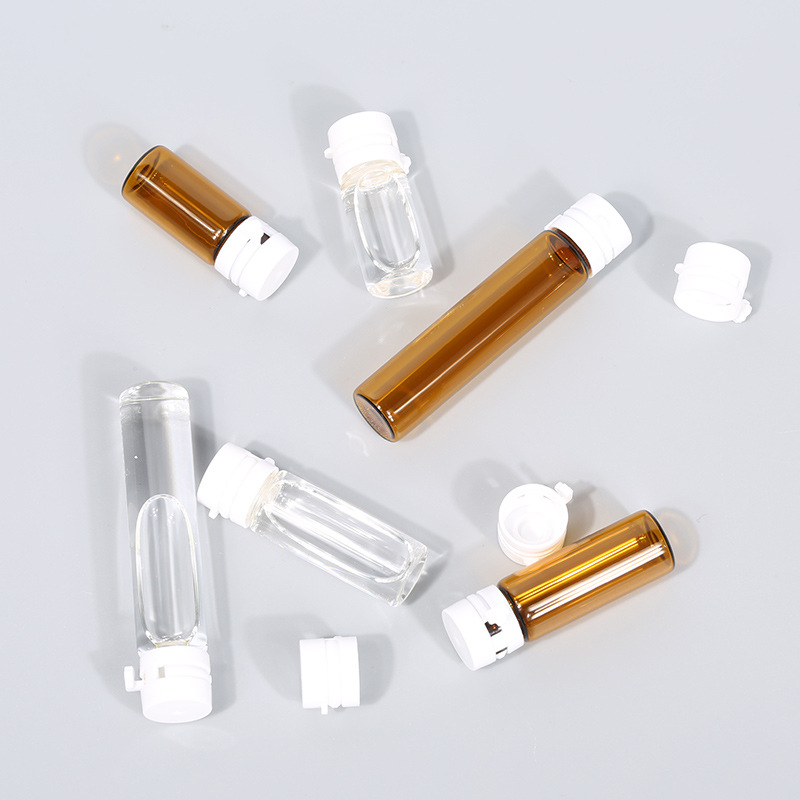 1ml 2ml 3ml 8ml amber ampoule glass vial