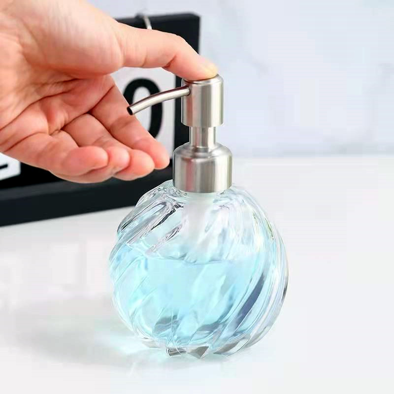 100ml 200ml glass hand washing bottle