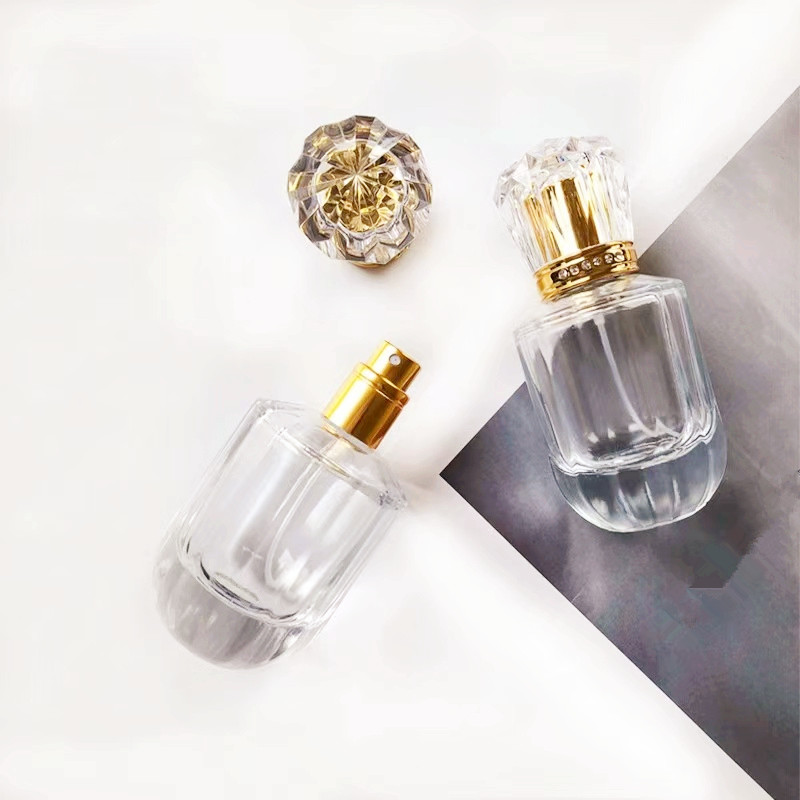 50ml fancy glass perfume bottle