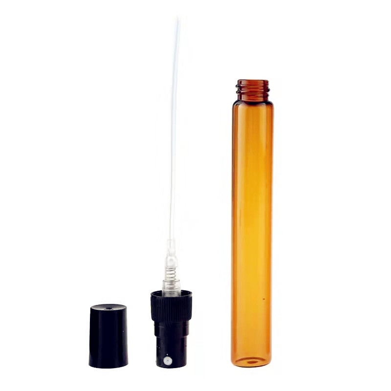 5ml 10ml 15ml amber perfume glass bottle