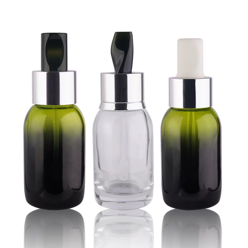 15ml 30ml 50ml serum dropper glass bottle