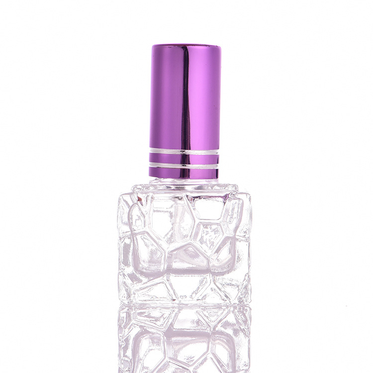 5ml 10ml square shaped glass perfume bottle