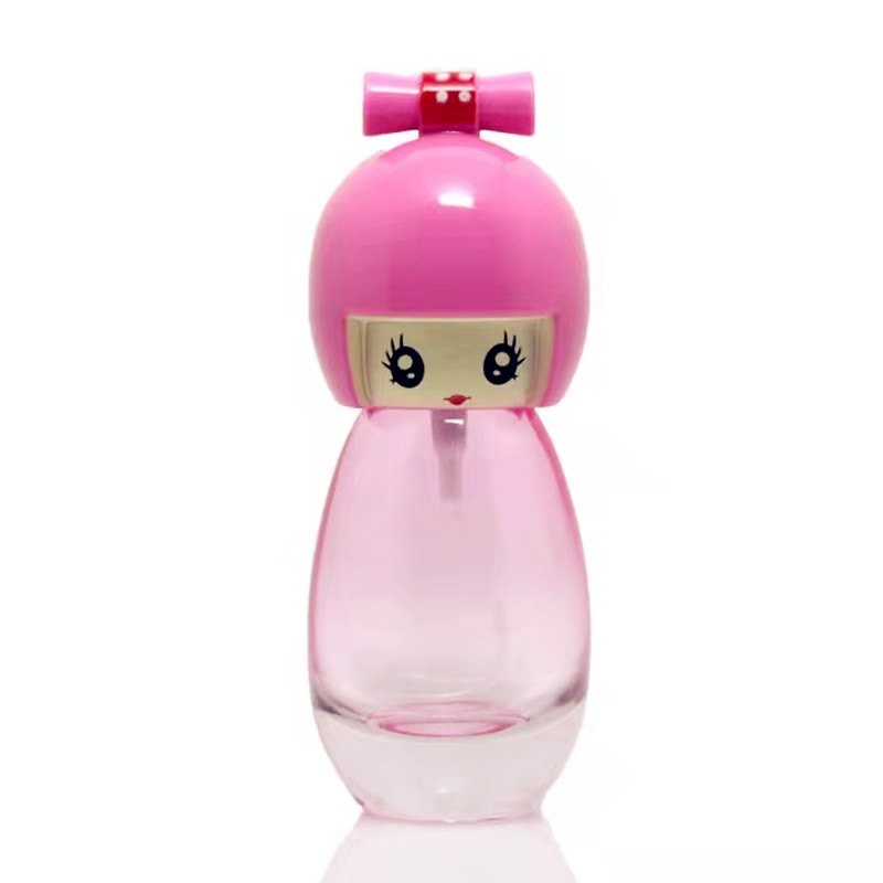 20ml doll shaped scent glass bottle