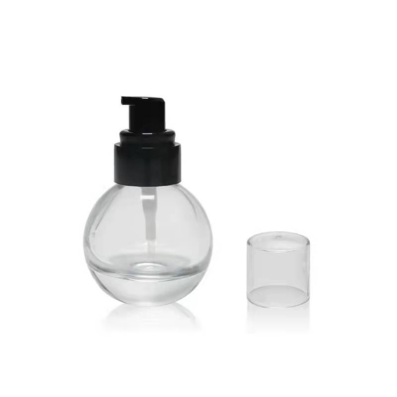 30ml ball shaped serum glass bottle