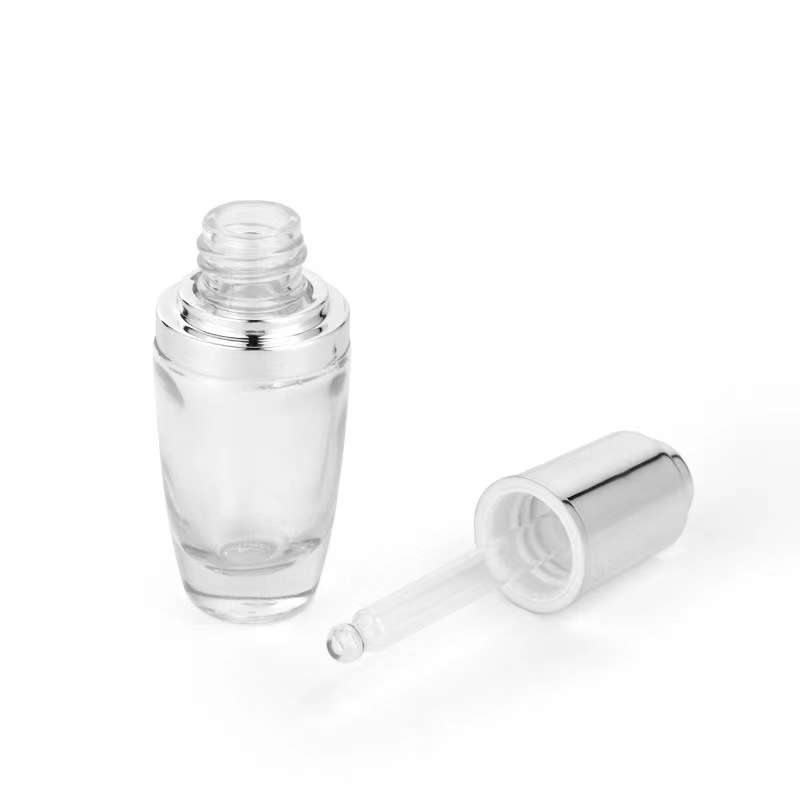 15ml 30ml essence oil glass bottle with pump dropper