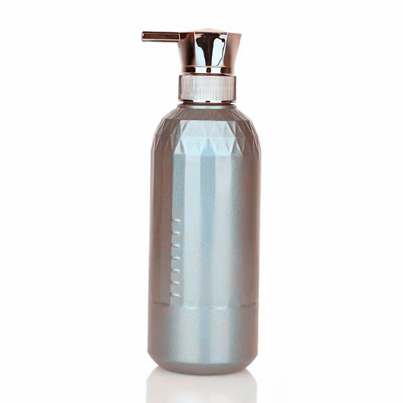 300ml 500ml electroplating gold shampoo pet bottles