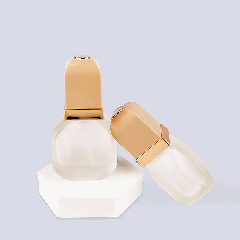 30g frosted liquid foundation glass bottle