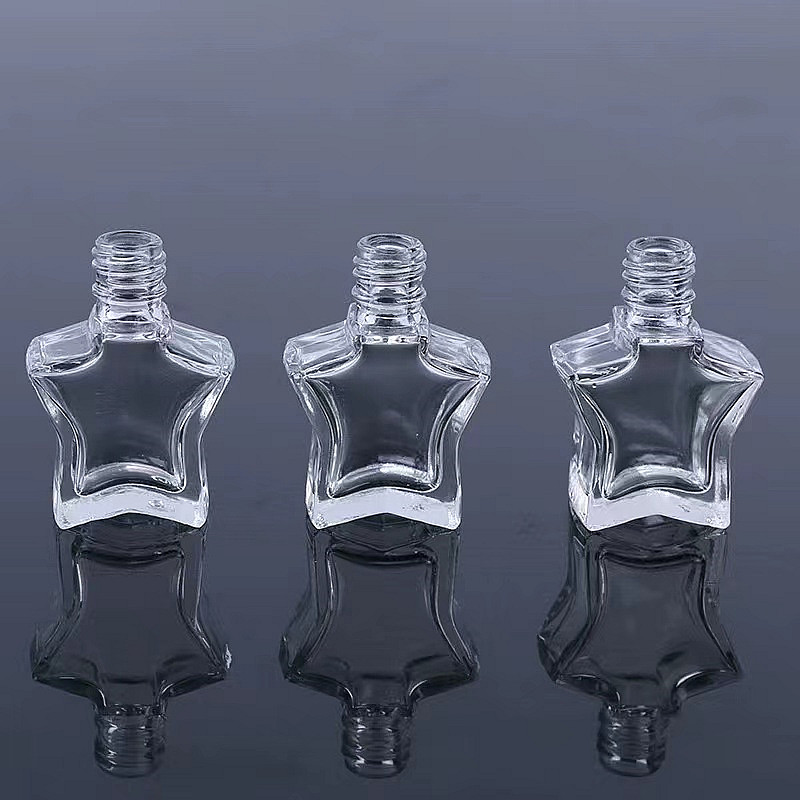 3ml star shaped perfume glass bottle