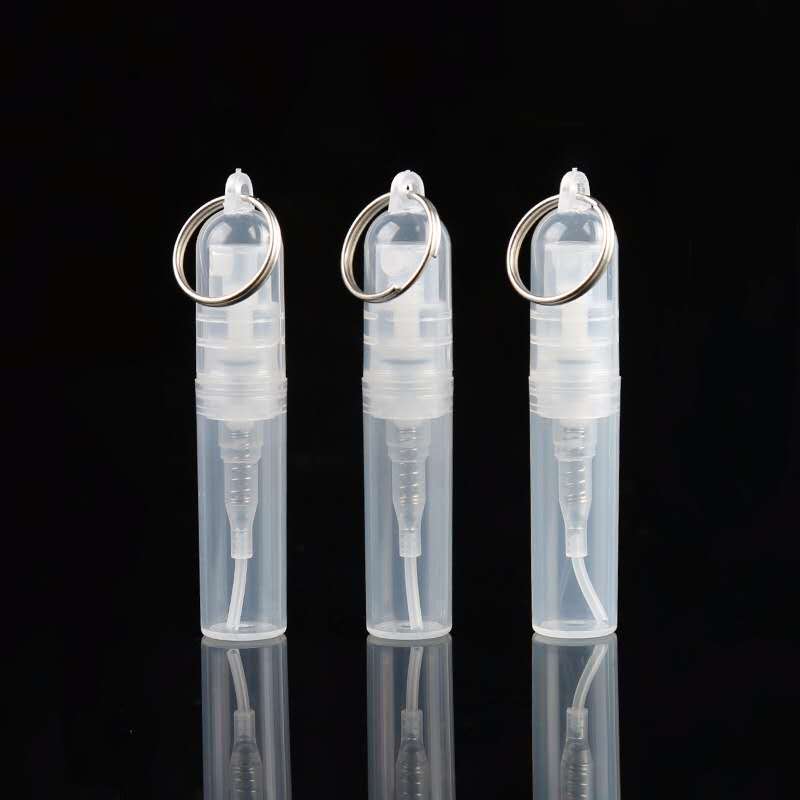 3ml 5ml 8ml portable perfume sprayer bottle with key chain