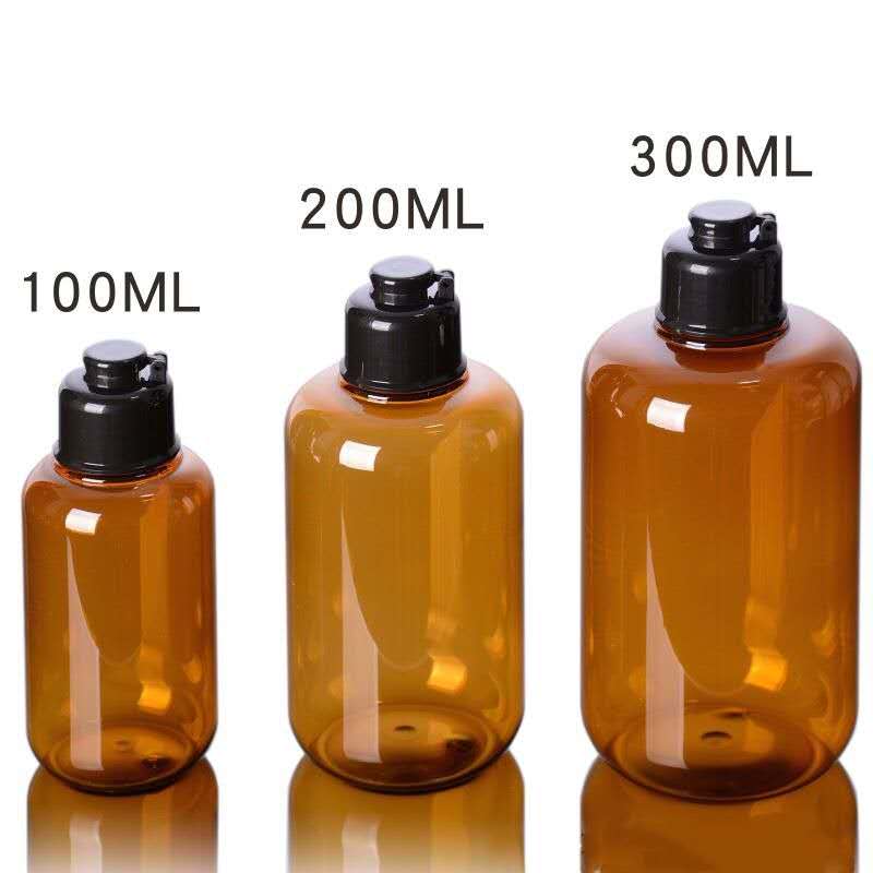 100ml 300ml 500ml shampoo pet bottles