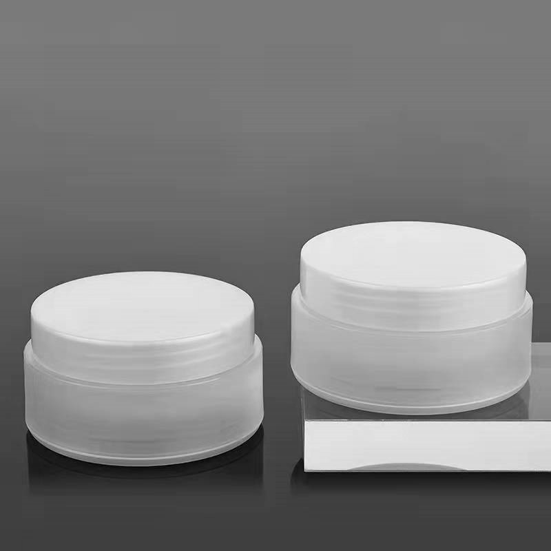 100g 50ml frosted cream PET jar