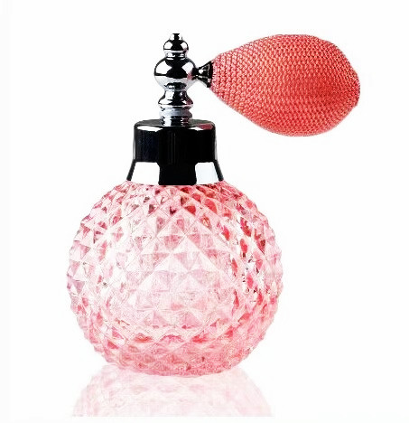 100ml elegant glass perfume bottle with airbag sprayer