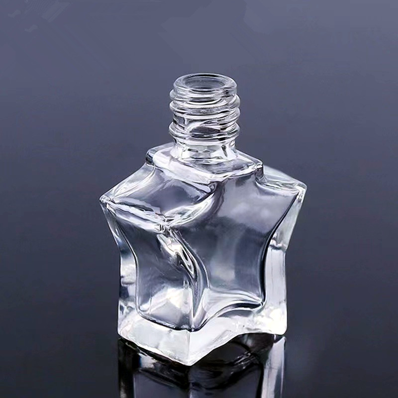 3ml star shaped perfume glass bottle