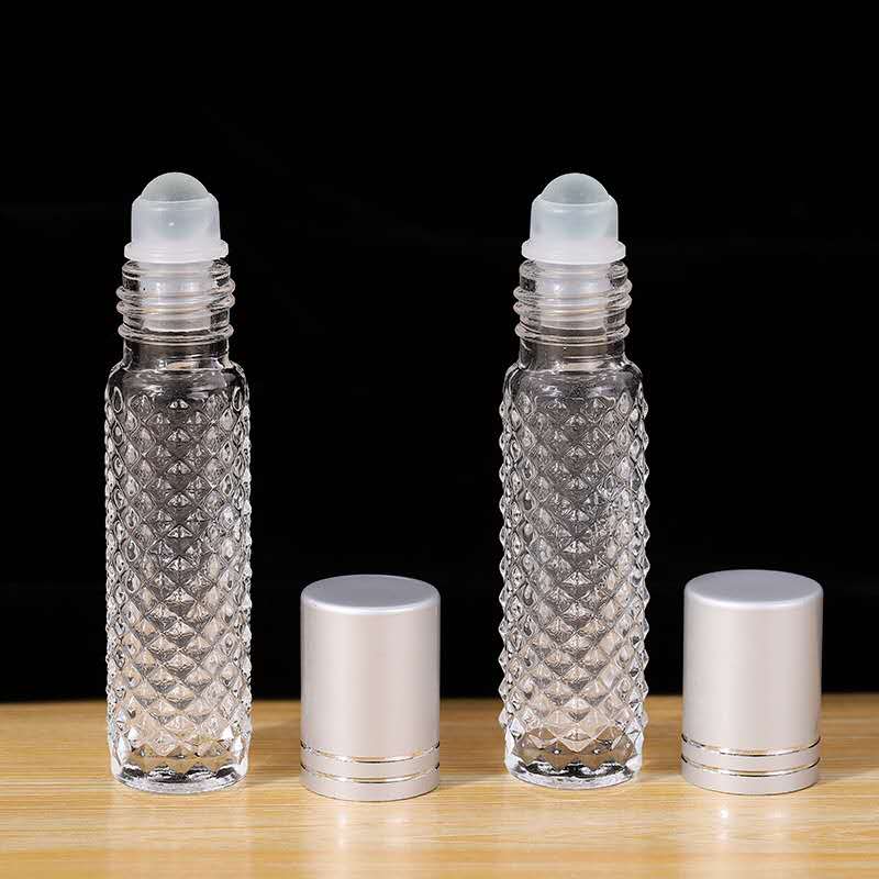 10ml glass perfume bottle with roll ball