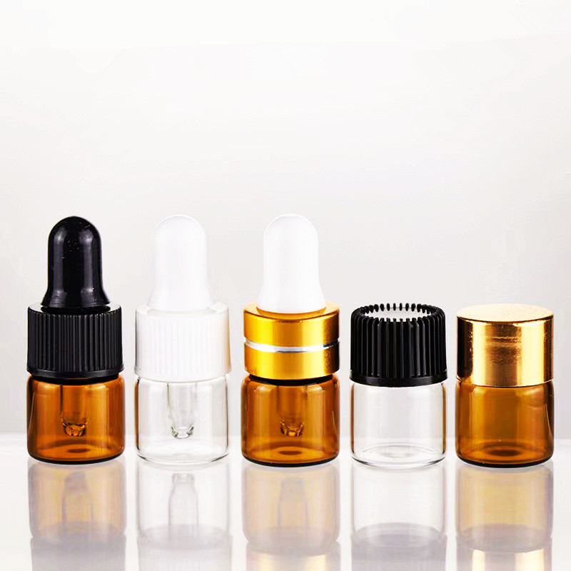 1ml 2ml 3ml essential oil glass vial