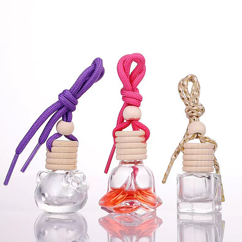 10ml hanging car fragrance diffuser glass bottle