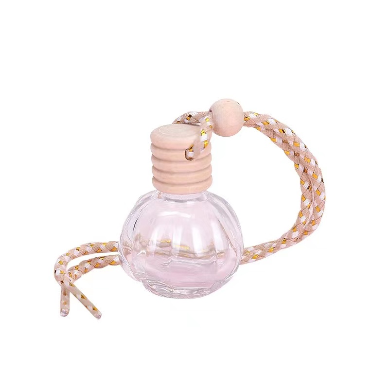 8ml hanging car perfume glass bottle