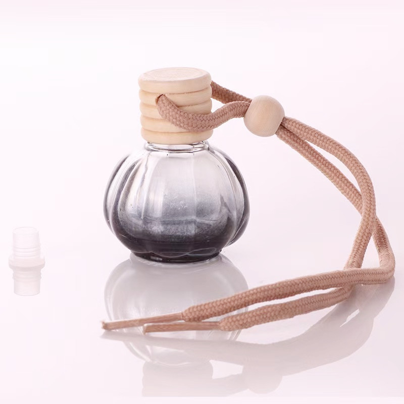 8ml hanging car perfume glass bottle