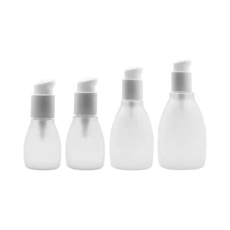 60ml frosted lotion plastic bottle