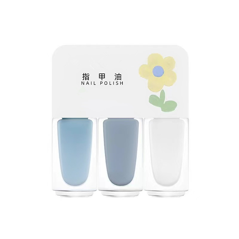 5ml three colors nail glass bottle