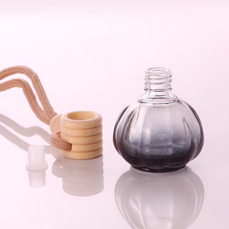 8ml hanging car perfume glass bottle