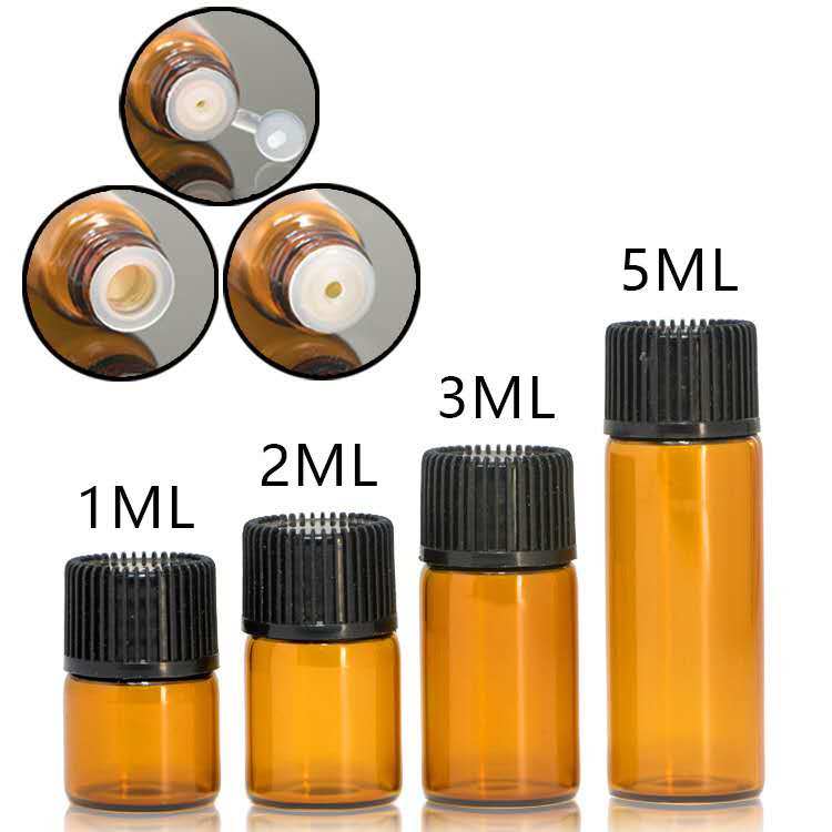 1ml 2ml 3ml essential oil glass vial