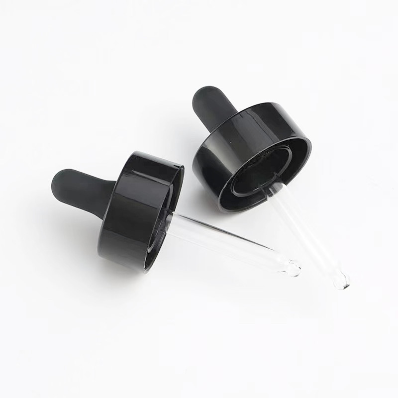 20/400 double cap dropper for serum glass bottle