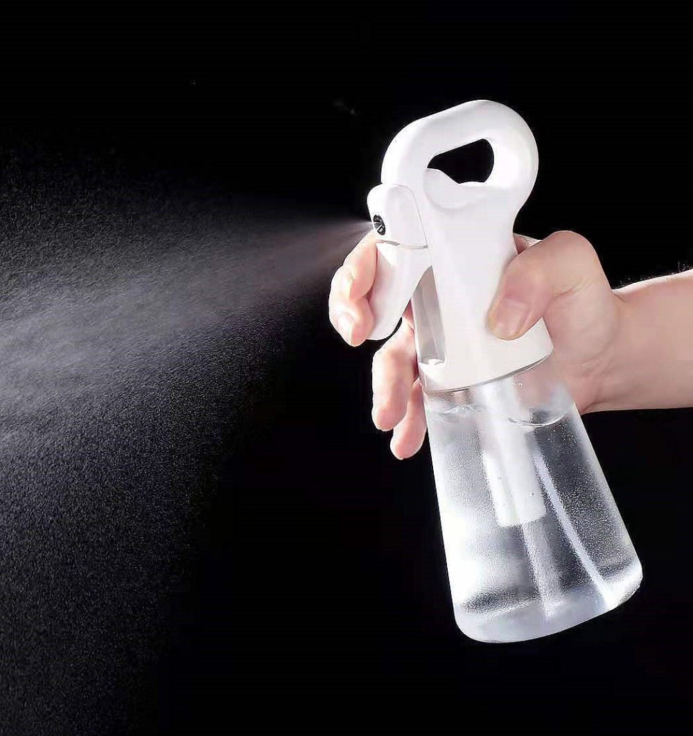 300ml hair dressing sprayer plastic bottle