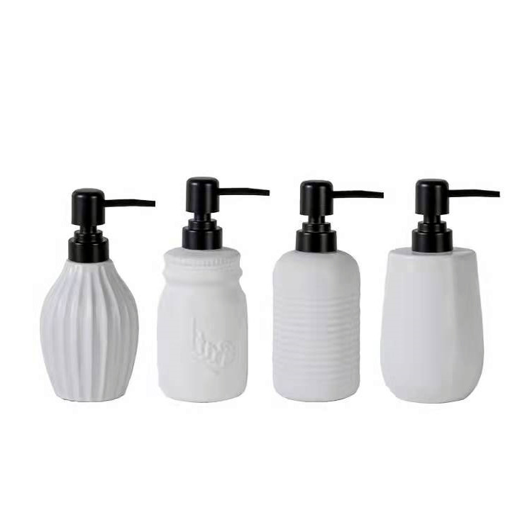 300ml porcelain shampoo bottles