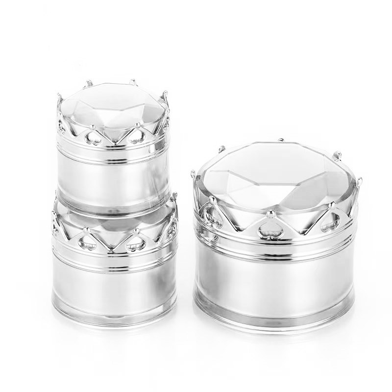 5g 10g 15g 20g crown shaped cream jar