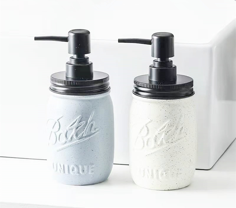 480ml porcelain shampoo bottles 