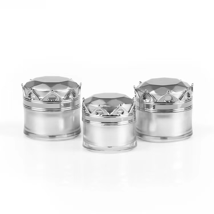 5g 10g 15g 20g crown shaped cream jar