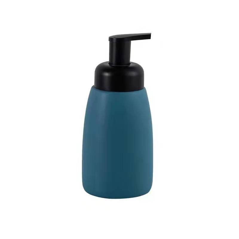 400ml porcelain shampoo bottles with foam pump